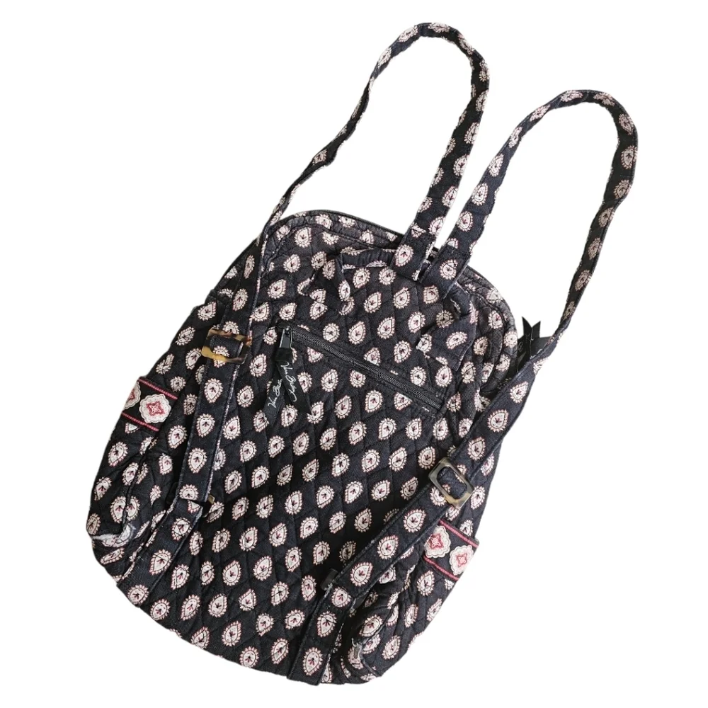 Vera Bradley Quilted Backpack - Picture 4 of 7